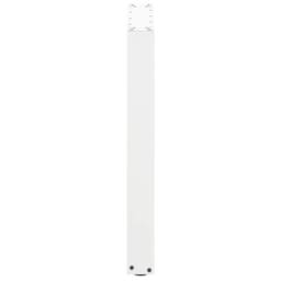 Berkfield Home Coffee Table Legs U-Shaped 2 pcs White 60x(72-73) cm Steel - thumbnail 6