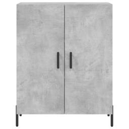 Berkfield Home Highboard Concrete Grey 69.5x34x180 cm Engineered Wood - thumbnail 8