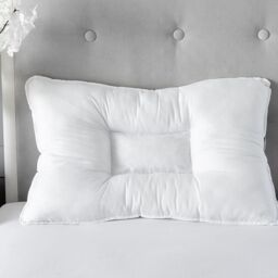 Snug City Anti Snore Soft Touch Pillow Microfibre Cover in White - thumbnail 2