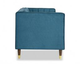 Home Detail Thomas 3 Seater Velvet Sofa in Blue - thumbnail 5