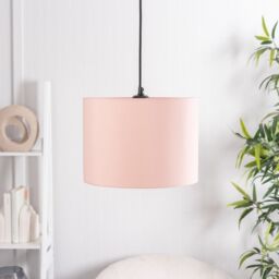 ValueLights Torbery Set of 3 Nesting Easy Fit Ceiling Pendant Light Lamp Shades in Dusty Pink - thumbnail 4