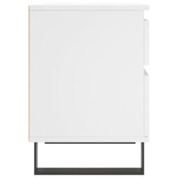 Berkfield Home Bedside Cabinets 2 pcs White 40x35x50 cm Engineered Wood - Size: 40 x 35 x 50 cm - thumbnail 8