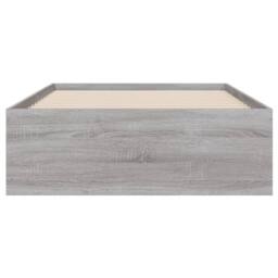 Berkfield Home Modern Bed Frame with Drawers without Mattress Grey Sonoma 90x200 cm - thumbnail 6