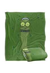 Rick & Morty Pickle Silky Touch Super Soft Throw Blanket 152 X 127 cm in White - thumbnail 2