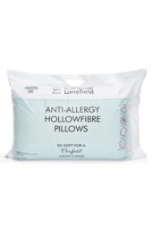 Catherine Lansfield 'Anti Allergy' Hollowfibre Pillow Pair in White - thumbnail 4