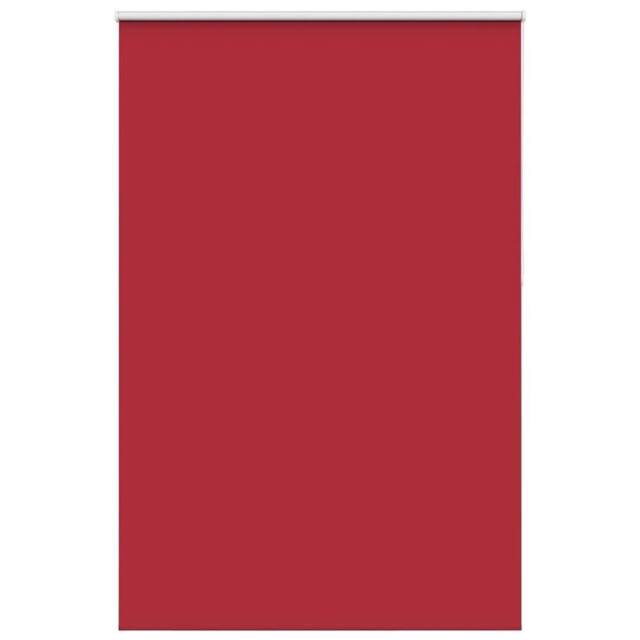Berkfield Home Roller Blind Blackout Red 145x230 cm Fabric Width 141.6 cm Polyester - image 1