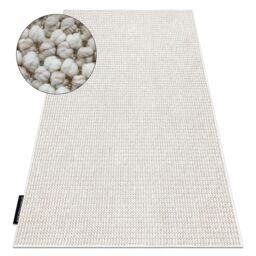 RugsX Casablanca Loop Rug in White - Size: 300 cm x 400 cm - thumbnail 1