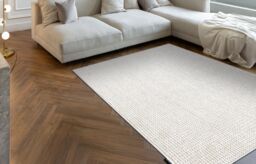 RugsX Casablanca Loop Rug in White - Size: 300 cm x 400 cm - thumbnail 3