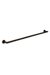 Cosmic Towel Rail, Matt Black, 60cm, Hidden fixings, Start Collection in Black - thumbnail 1