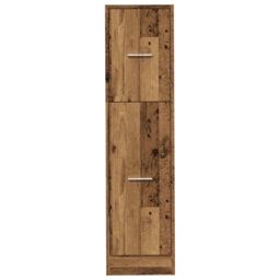 Berkfield Home Apothecary Cabinet Old Wood 30x41x118 cm Engineered Wood in Brown - Size: 30 x 41 x 118 cm - thumbnail 5