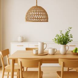 Voltico Handmade Jute Rope Ceiling Lampshade in Brown - thumbnail 2