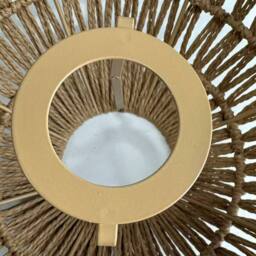 Voltico Handmade Jute Rope Ceiling Lampshade in Brown - thumbnail 8