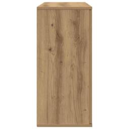 Berkfield Home Sideboard Artisan Oak 90x29.5x65 cm Engineered Wood in Brown - thumbnail 6