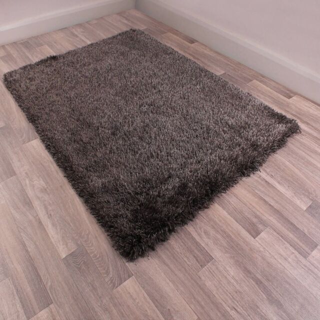 The Rug Shop UK Charcoal Handmade Plain Easy to clean Plain Area Rug - Size: 180 cm x 270 cm - image 1