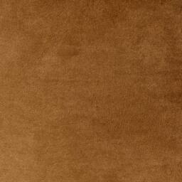 Wyld and Coco Round Pouffe Velvet Golden Brown - thumbnail 7