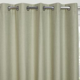 Sundour Cosmos Eyelet Curtains in Green - Size: 168 cm width x 229 cm drop - thumbnail 2