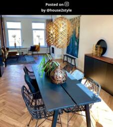 Lucide 'WOLFRAM' Dimmable Stylish Adjustable Indoor Pendant Light 1xE27 in Gold - thumbnail 6