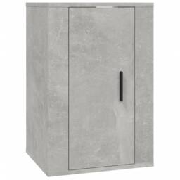 Berkfield Home Wall Mounted TV Cabinets 2 pcs Concrete Grey 40x34.5x60 cm - thumbnail 5