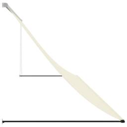 Berkfield Home Retractable Awning Cream 400x150 cm Fabric & Steel - thumbnail 4