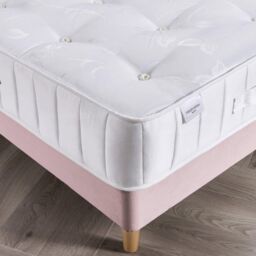 Rest Relax Bella 1000 Pocket Sprung Wool & Silk Mattress in White - Size: Single - thumbnail 5