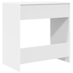 Berkfield Home Computer Desk White Engineered wood Compact Organizers - thumbnail 7