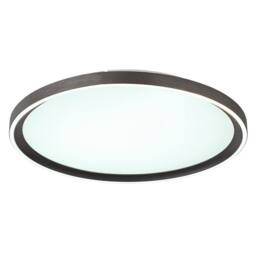 Netlighting Dublin Semi Ceiling Light Grey 40cm LED Dimmable 2700-6000K Remote - thumbnail 5