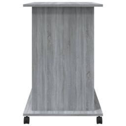 Berkfield Home Modern Computer Desk Grey Sonoma 80x50x75 cm Engineered Wood - Size: 80 x 50 x 75 cm - thumbnail 7