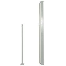 Berkfield Home Patio Retractable Side Awning 120x500 cm Cream - thumbnail 4