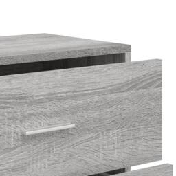 Berkfield Home Sideboard Grey Sonoma 60x31x84 cm Engineered Wood - Size: 60 x 31 x 84 cm - thumbnail 8