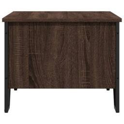 Berkfield Home Durable Coffee Table Brown Oak 100x51x40 cm Engineered Wood - Size: 100 x 51 x 40 cm - thumbnail 6