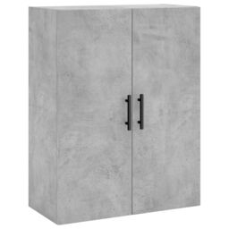 Berkfield Home Highboard Concrete Grey 69.5x34x180 cm Engineered Wood - thumbnail 5