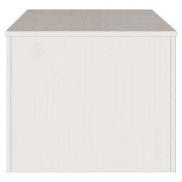 "Berkfield Home Coffee Table ""DRAMMEN"" White 99x55x45 cm Solid Wood Pine - Size: 99 x 55 x 45 cm" - thumbnail 8
