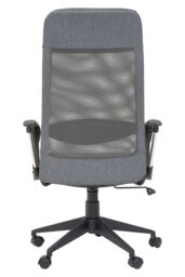 Orsina Brent High Back Mesh Home Office Chair in Silver - thumbnail 5