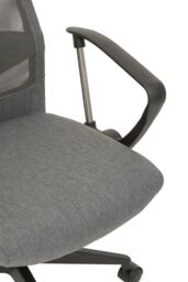 Orsina Brent High Back Mesh Home Office Chair in Silver - thumbnail 6