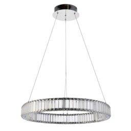 Netlighting 'FOGGIA' Dimmable Stylish Indoor Decor Single Pendant Ceiling Lamp in Grey - thumbnail 6