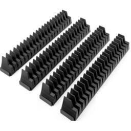 Nordara 80PCS Magnetic Wrench Organizer Widget Portable Tool Storage Shelf in Black - thumbnail 2