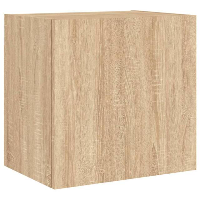 Berkfield Home TV Wall Cabinet Sonoma Oak 40.5x30x40 cm Engineered Wood in Light Tan - image 1
