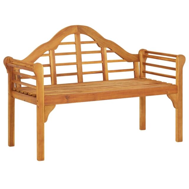 Berkfield Home Garden Bench 125 cm Solid Wood Acacia in Brown - image 1