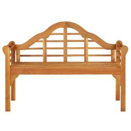 Berkfield Home Garden Bench 125 cm Solid Wood Acacia in Brown - thumbnail 2