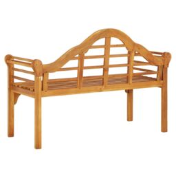 Berkfield Home Garden Bench 125 cm Solid Wood Acacia in Brown - thumbnail 4