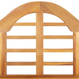 Berkfield Home Garden Bench 125 cm Solid Wood Acacia in Brown - thumbnail 6