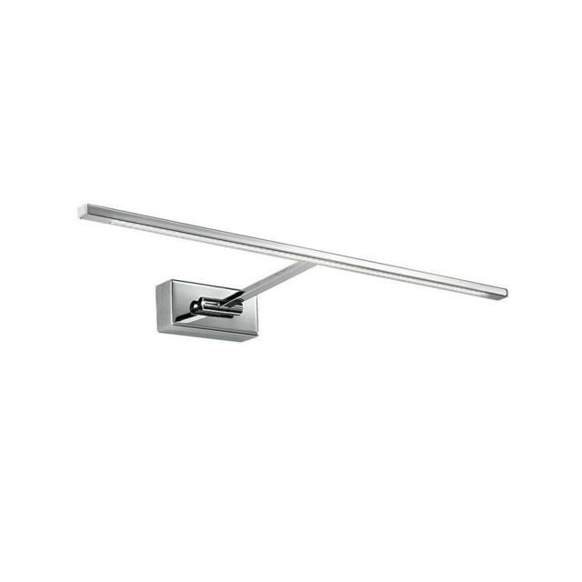 Netlighting ANDROMEDA LED Picture Light Chrome 280lm 3500K 45.5x21x4.5cm in Silver - Size: 45.5x21x4.5 cm - image 1