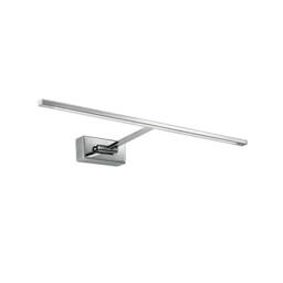 Netlighting ANDROMEDA LED Picture Light Chrome 280lm 3500K 45.5x21x4.5cm in Silver - Size: 45.5x21x4.5 cm - thumbnail 1