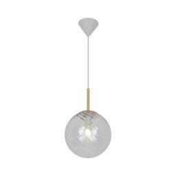 Nordlux Chisell Pendant Light Brass Metal E27 Mains 25cm in Gold