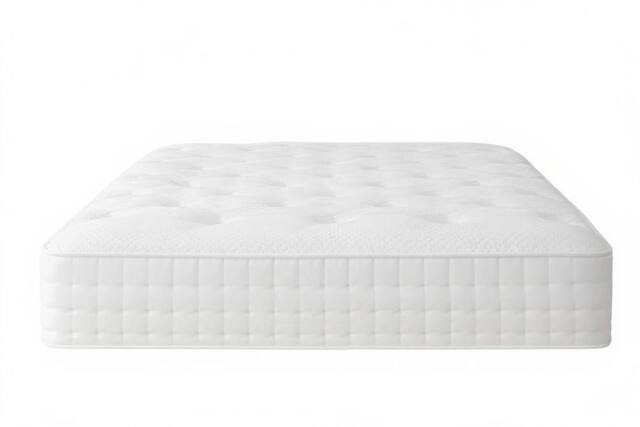 Sloomy Silk 1000 Pocket Springs Memory Foam Mattress in White - Size: King - image 1