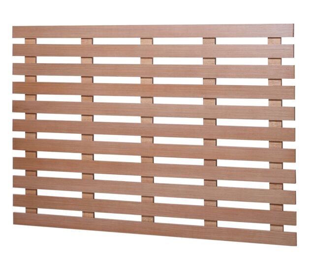 Nordlys Headboard 160 Wood Walnut Finish in Brown - Size: EU King - image 1