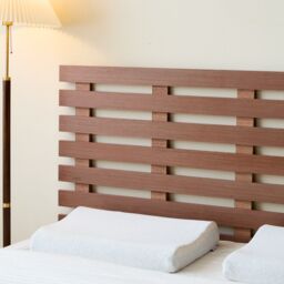 Nordlys Headboard 160 Wood Walnut Finish in Brown - Size: EU King - thumbnail 9