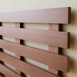 Nordlys Headboard 160 Wood Walnut Finish in Brown - Size: EU King - thumbnail 6