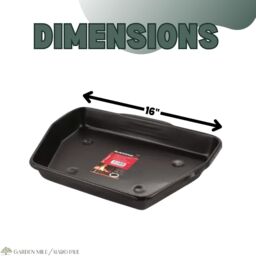 Marco Paul 27cm Black Metal Ash Pan Fireside Accessories - thumbnail 2