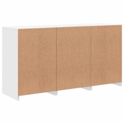 Berkfield Home Sideboard with LED Lights White 123x37x67 cm - Size: 123 x 37 x 67 cm - thumbnail 8